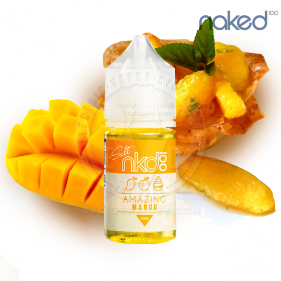 Naked Salt Likit Amazing Mango - 30ml